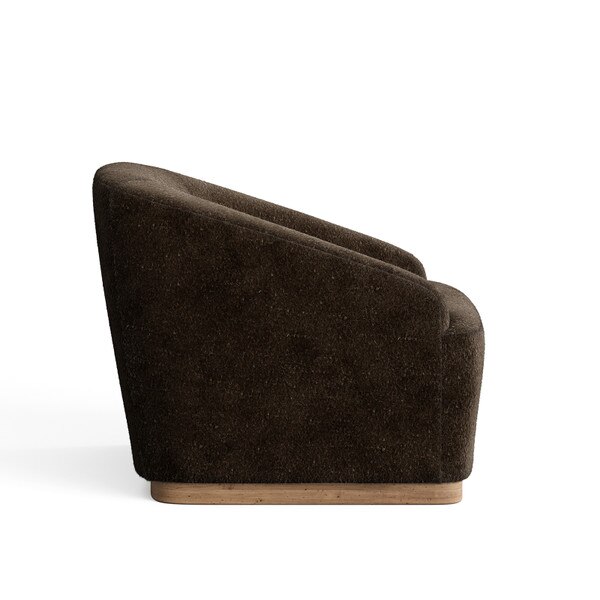 Alfie Swivel Chair (Umber Brushed Blend) Macro 3